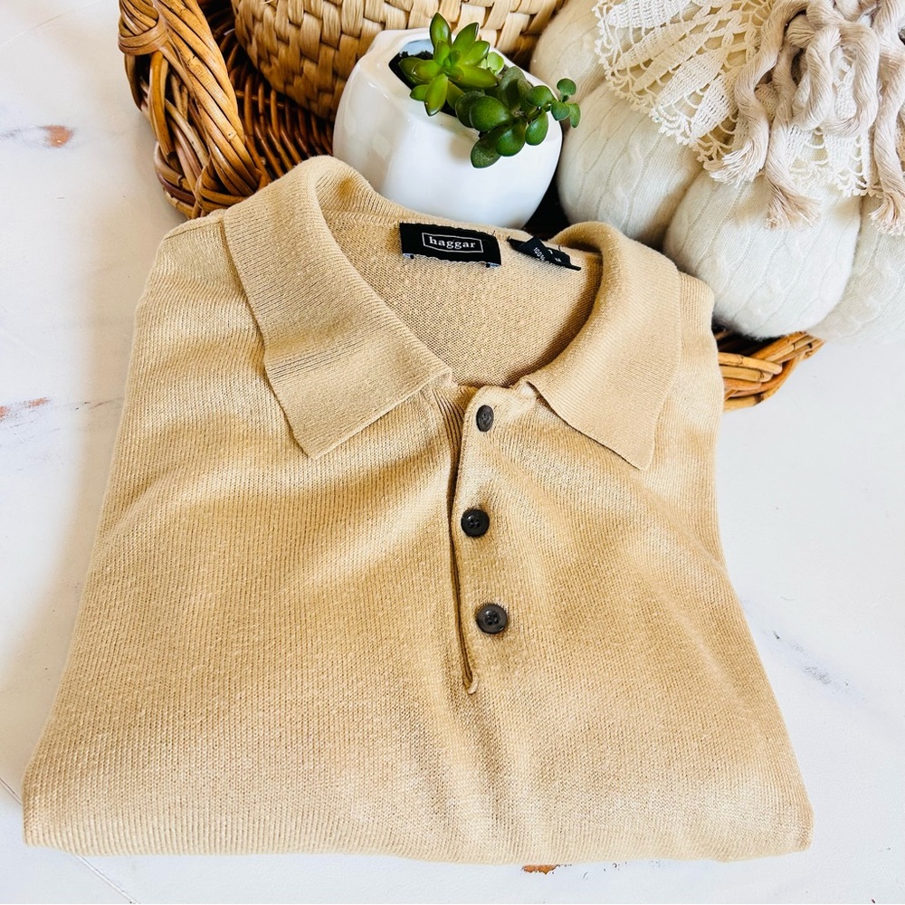 Vintage Grandpa Sweater Lightweight Acrylic Haggar Size XL